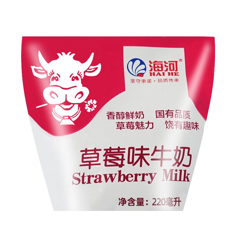 牛奶天津海河可可巧克力咖啡草莓椰子乳制品风味调制乳(风味奶)