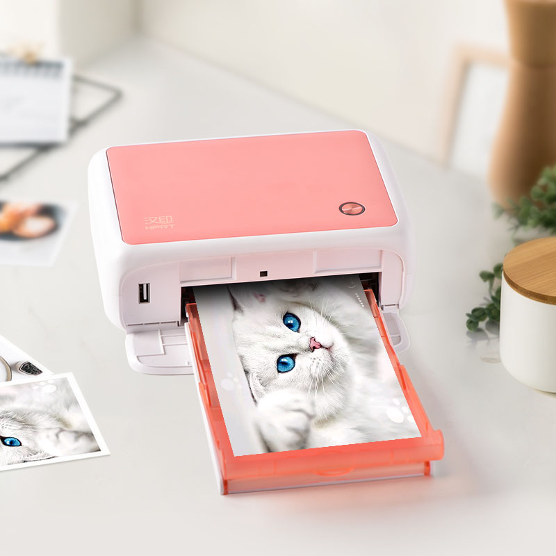 照片汉小彩色无线便携口袋印机冲印迷你便携式照片打印机