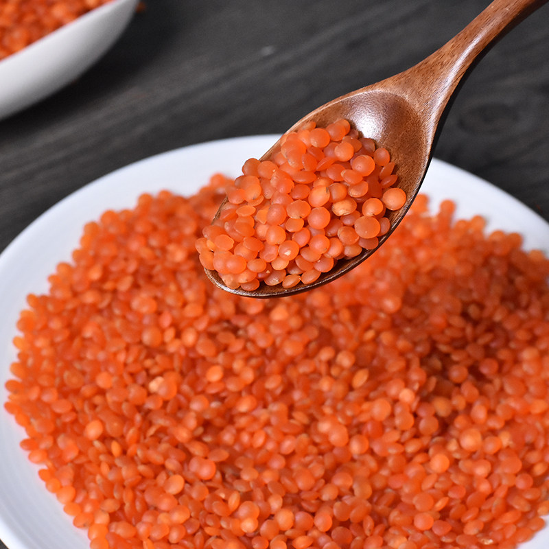 土耳其扁豆redlentils开边马栗豆五谷杂粮煮粥煲汤材料其它