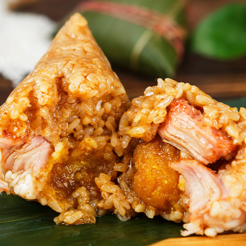 嘉兴粽子礼盒盒装散装真空鲜蛋蛋黄大肉肉粽粽子