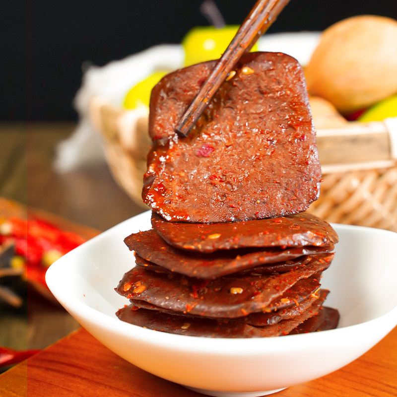 安徽黄山特产五城茶干豆腐干即食麻辣五香豆干豆腐干