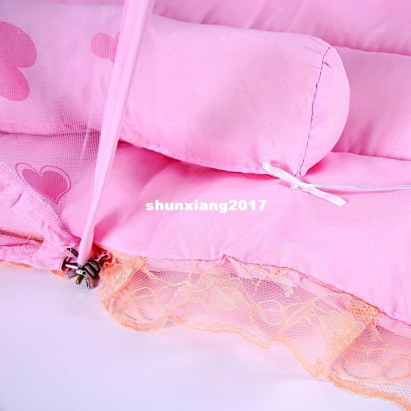 foldable yurt mongolian bedding summe mosquito net baby crib