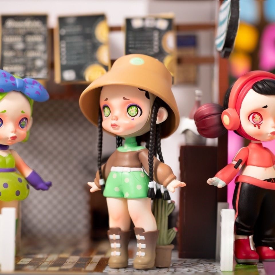 官方laura劳拉潮流水果系列盲盒少女心可爱潮潮玩盲盒