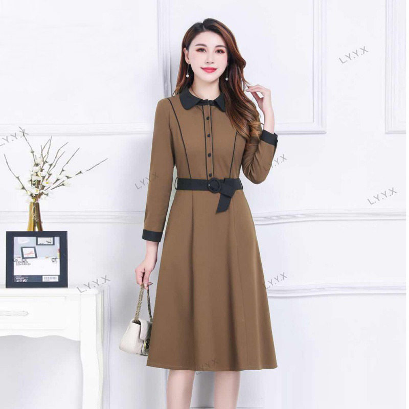 袖恩女装娃娃连衣裙m4xl90155连衣裙