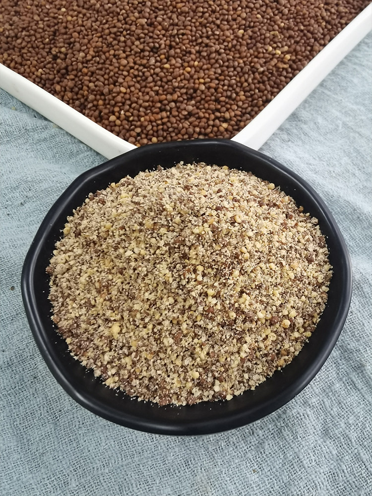 幸福屯苏子粉500g熟的纯的无添加现磨紫苏粉烧烤调料撒料紫苏籽粉