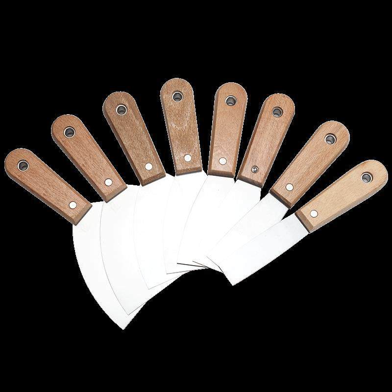 加厚高碳钢劈刀小刮腻子铲子油漆油漆工工具加厚型油灰刀