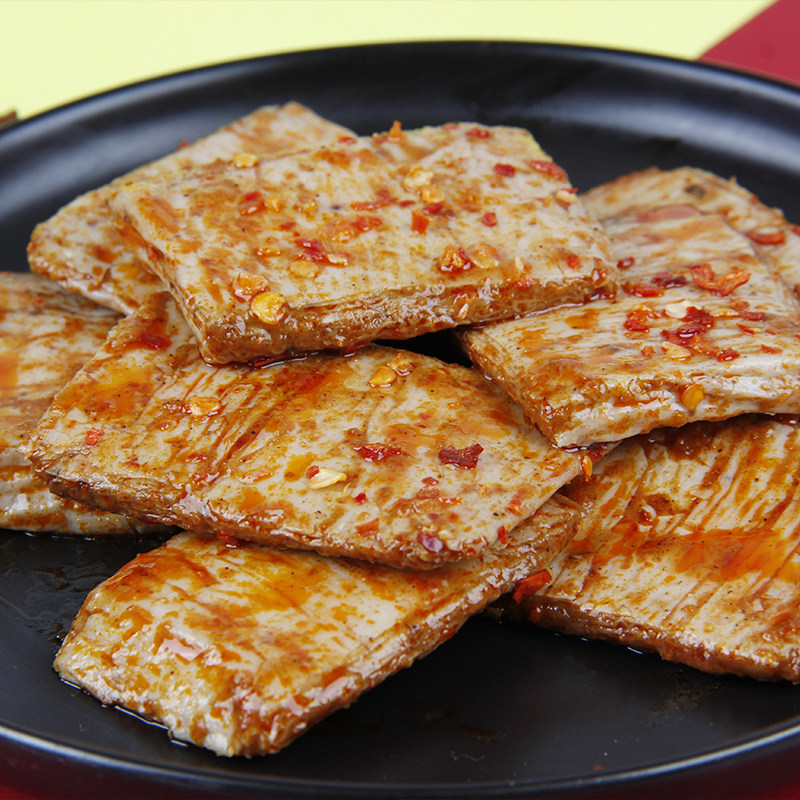 麦小9号素肉手撕素牛排豆干袋装九号素肉网红素肉