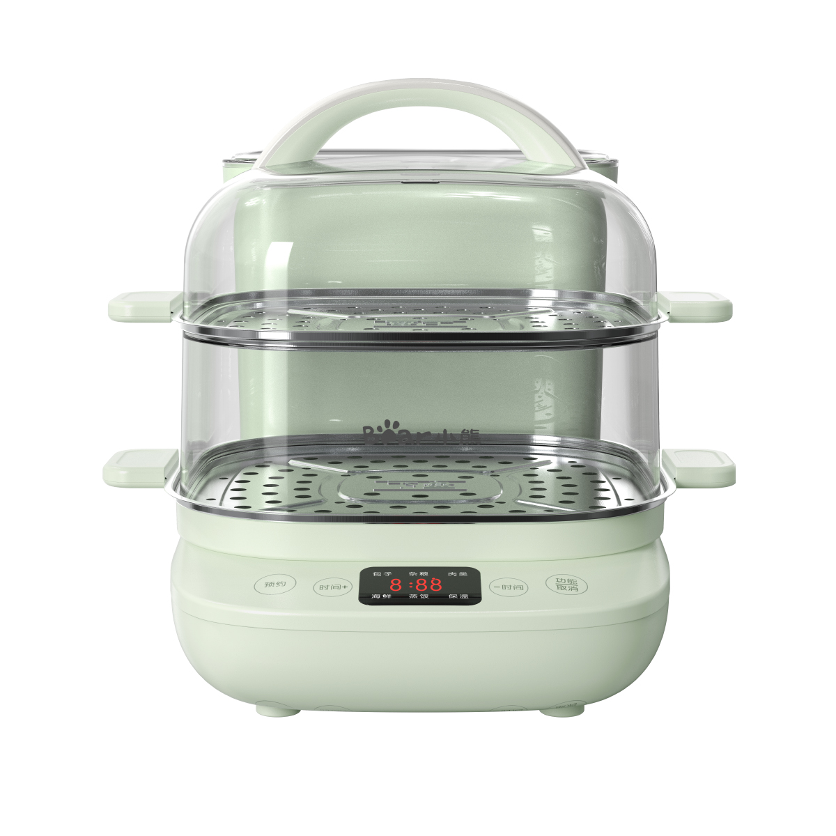 小熊家用电蒸锅多功能包子蒸菜神器蒸煮一体早餐电蒸锅