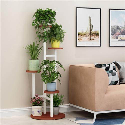 in北欧架子绿萝吊内特价省室篮多层铁艺落地花架