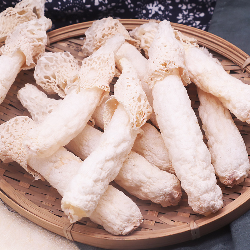 竹荪菌类食用菌食用菌菇竹孙荪菌托竹鲜红新鲜红竹荪