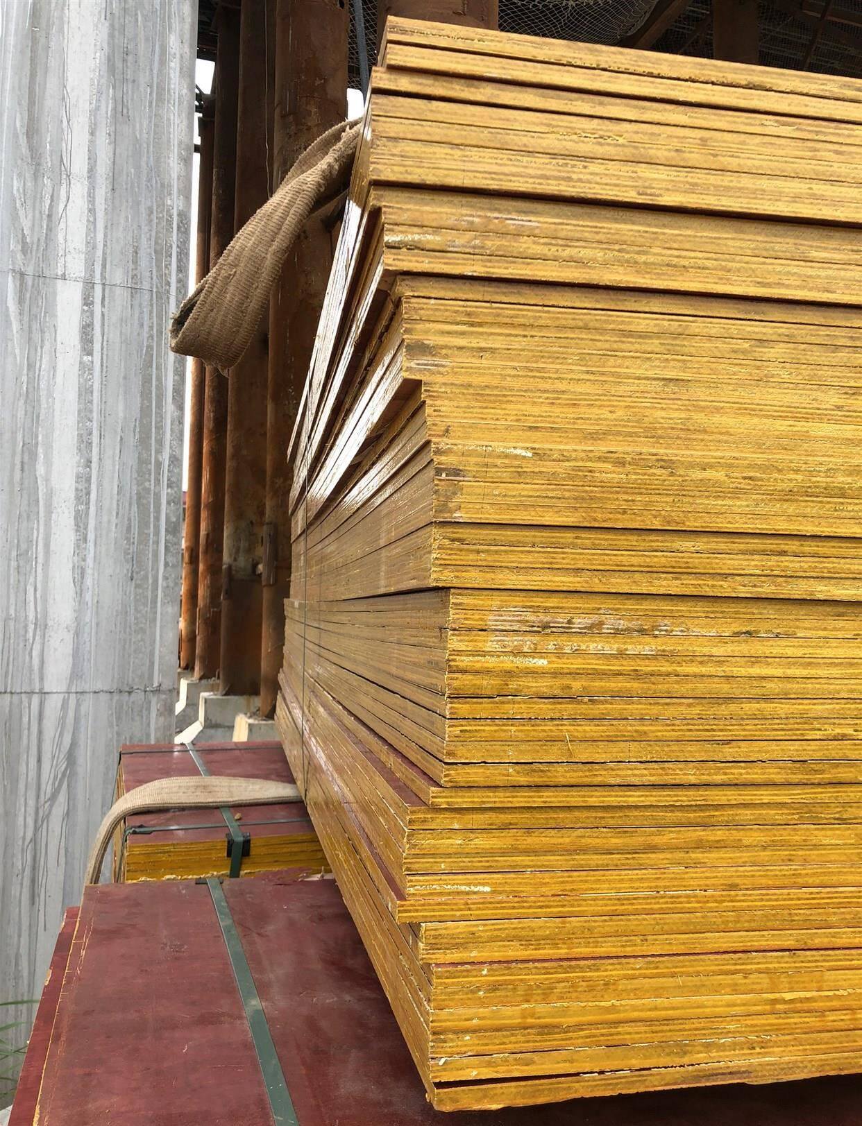 红板建筑用木工建筑模板加厚木板建筑工工地建筑模板