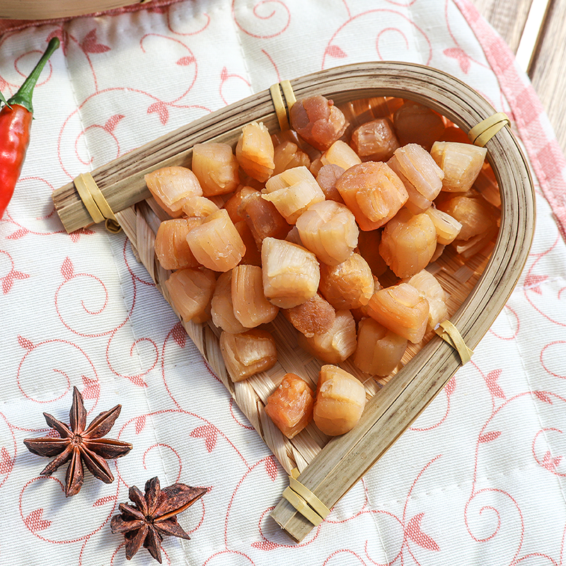 特级瑶柱干贝野生新鲜贝柱即食特大扇贝肉干干贝