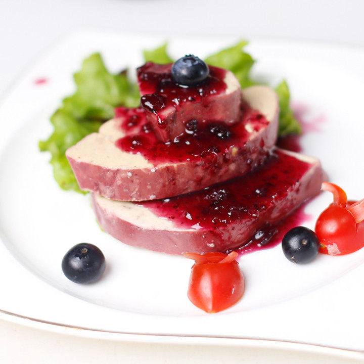 即食法式红酒鹅肝3a新鲜日式料理刺身切片鹅肉