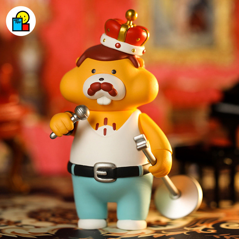 十二gon旱獭音乐盲盒獭去1900系列潮玩摆件潮玩盲盒