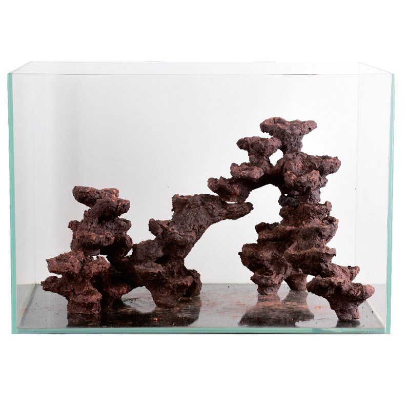 珊瑚爆藻缸免礁石生物培菌石海缸人造造景