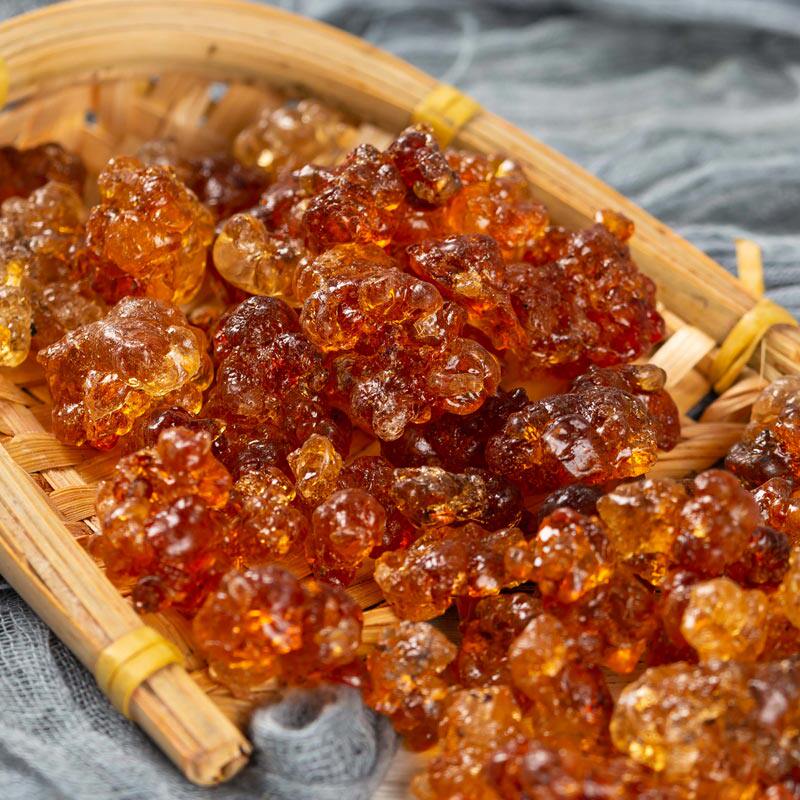 天然野生桃胶250g食用桃花泪雪燕皂角组合桃胶