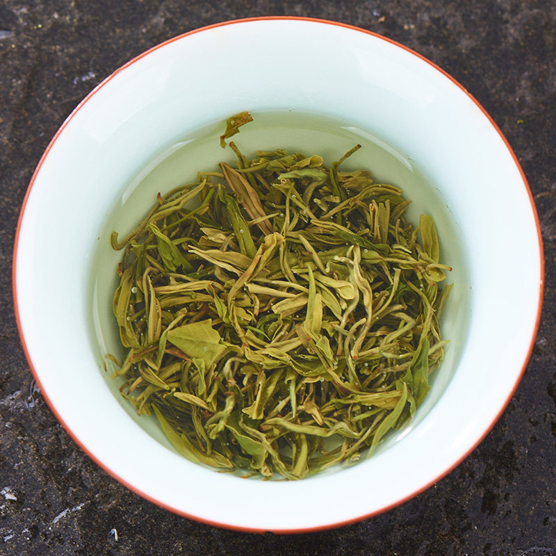 君山黄芽2022新茶嫩芽毛尖岳阳黄茶125g前头黄茶