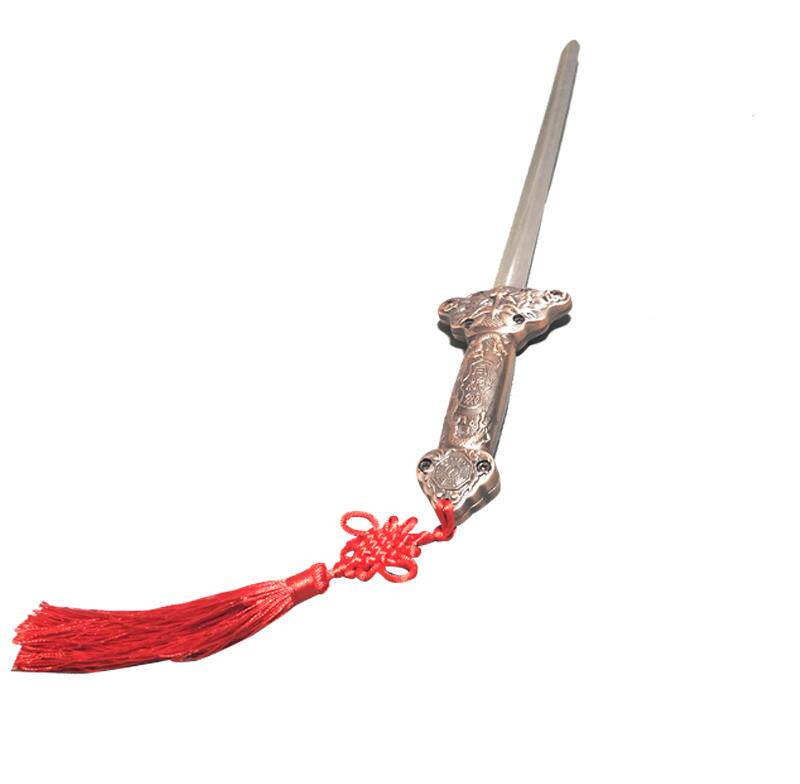 魔术道具口吞宝剑金属剑柄逼真恐怖魔术道具