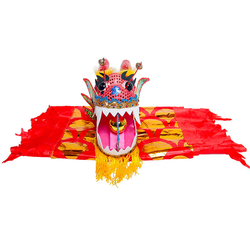 彩带广场舞龙带甩龙头彩龙空竹飘带中老年耍龙健身更多民间运动用品