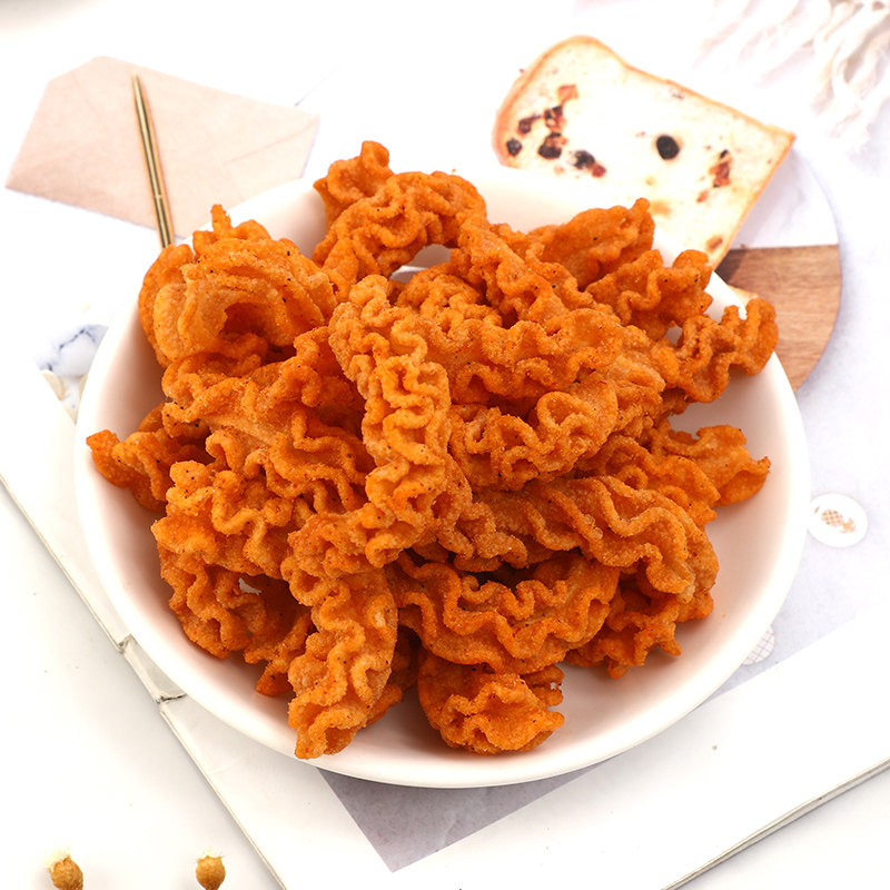 八爪烧网红零食麻辣锅巴小包装