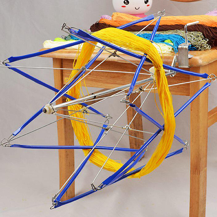 升级版空心线绕线器摇线机腈纶毛线理线器伞支架其他机械五金新