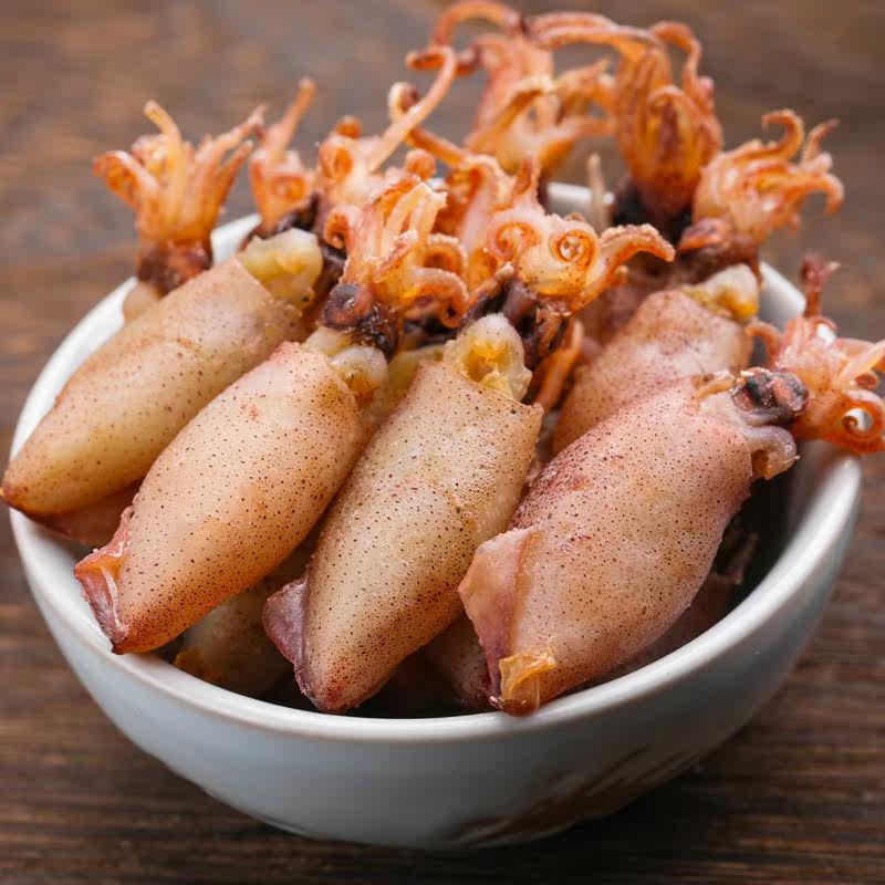 鱿鱼仔干非籽乌加热即食海鲜笔管鱼小乌贼干散装500g小海兔干干货