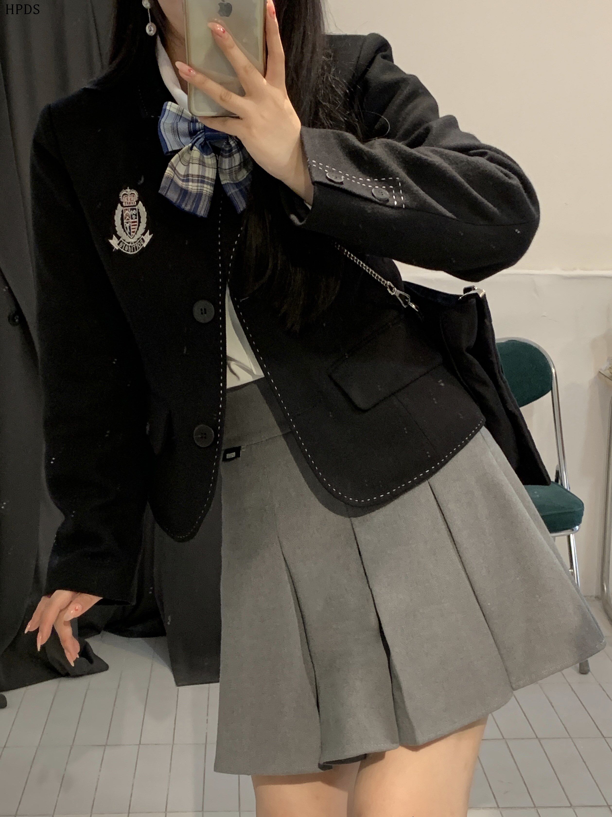 黑泽宽松套装制服jk外套西装休闲学院日系cosplay女装