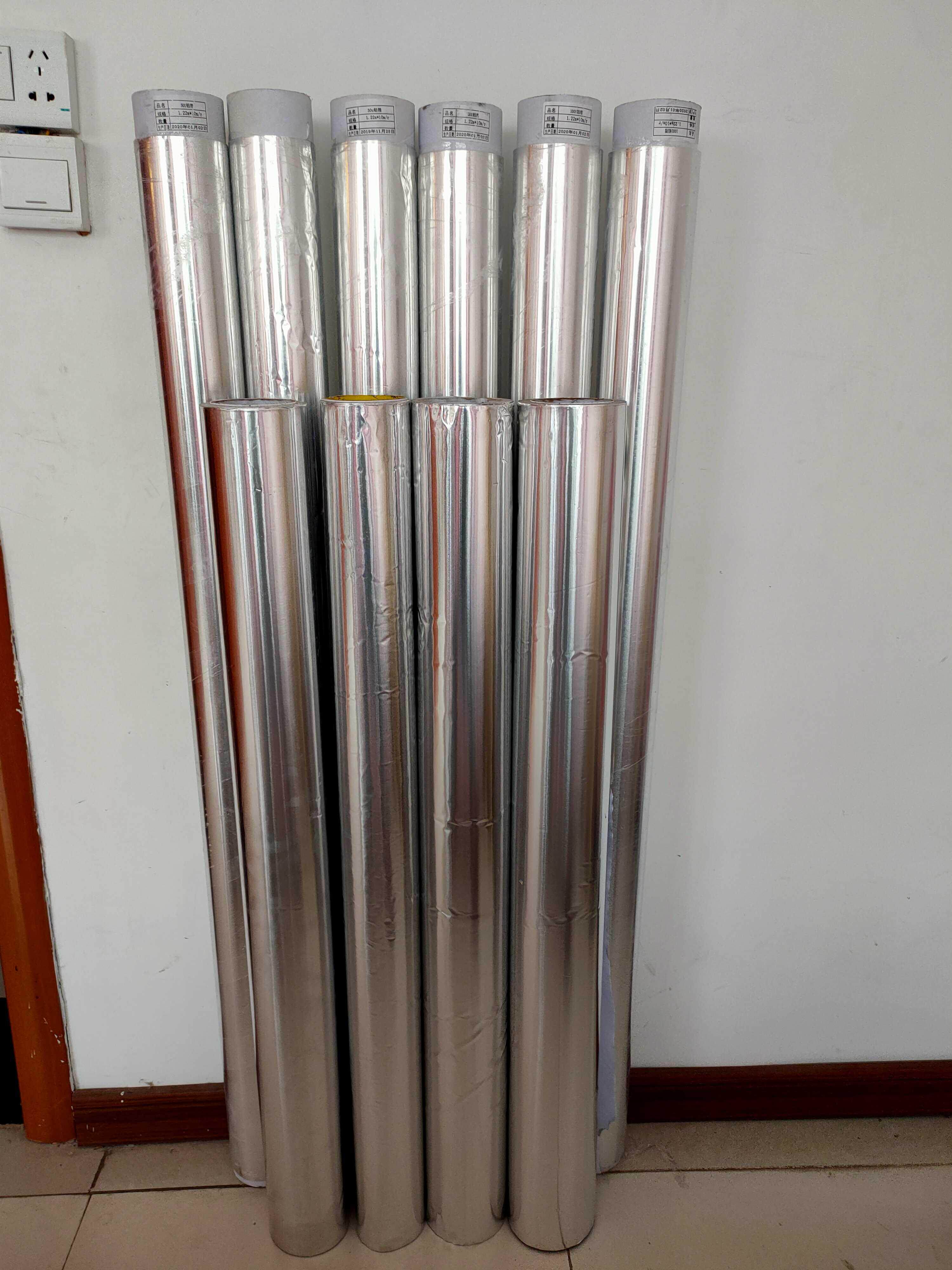 锡纸工厂实验背景加厚铝箔工业纸工超大锡纸