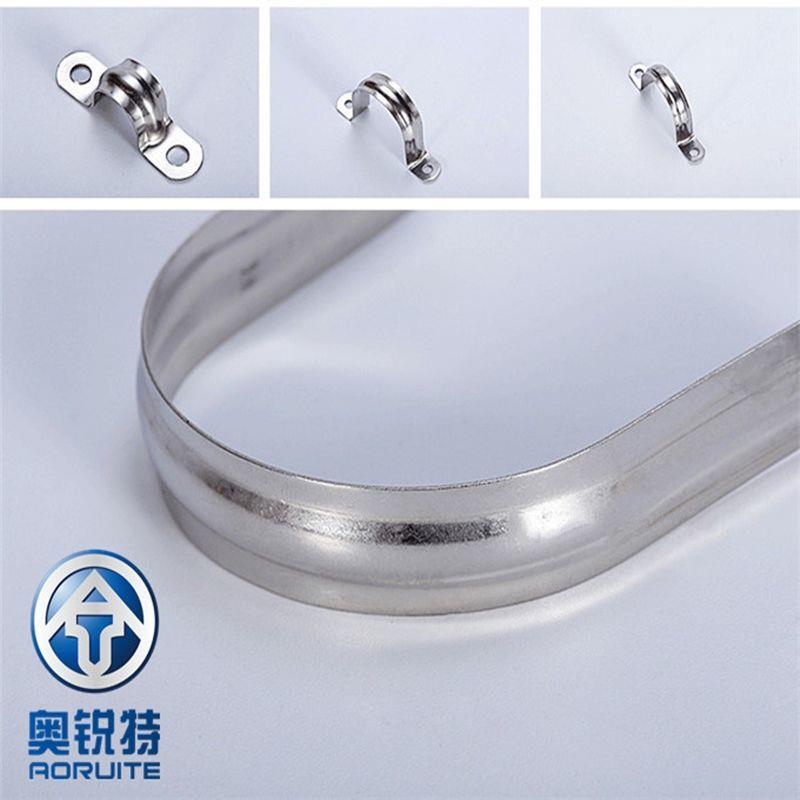 卡扣水管六分四六鞍卡欧姆不锈钢型管卡子管卡管夹