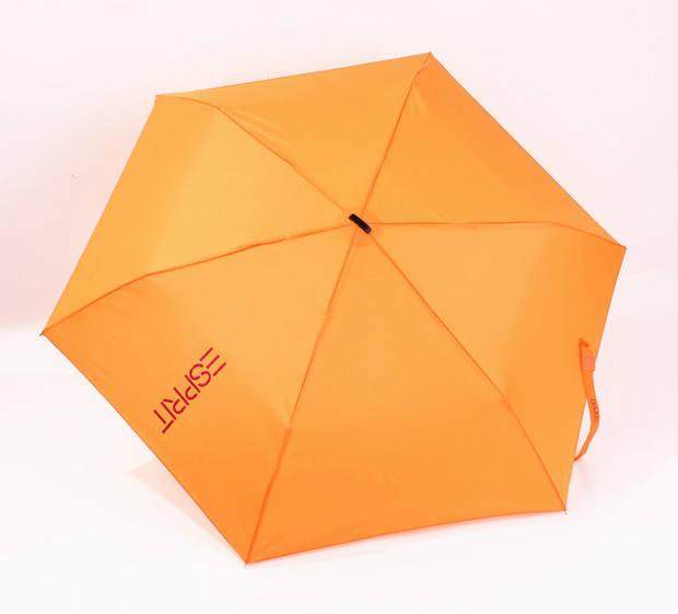 sprit扁柄遮阳伞轻薄小巧玻纤纤雨时尚铅笔晴雨伞伞