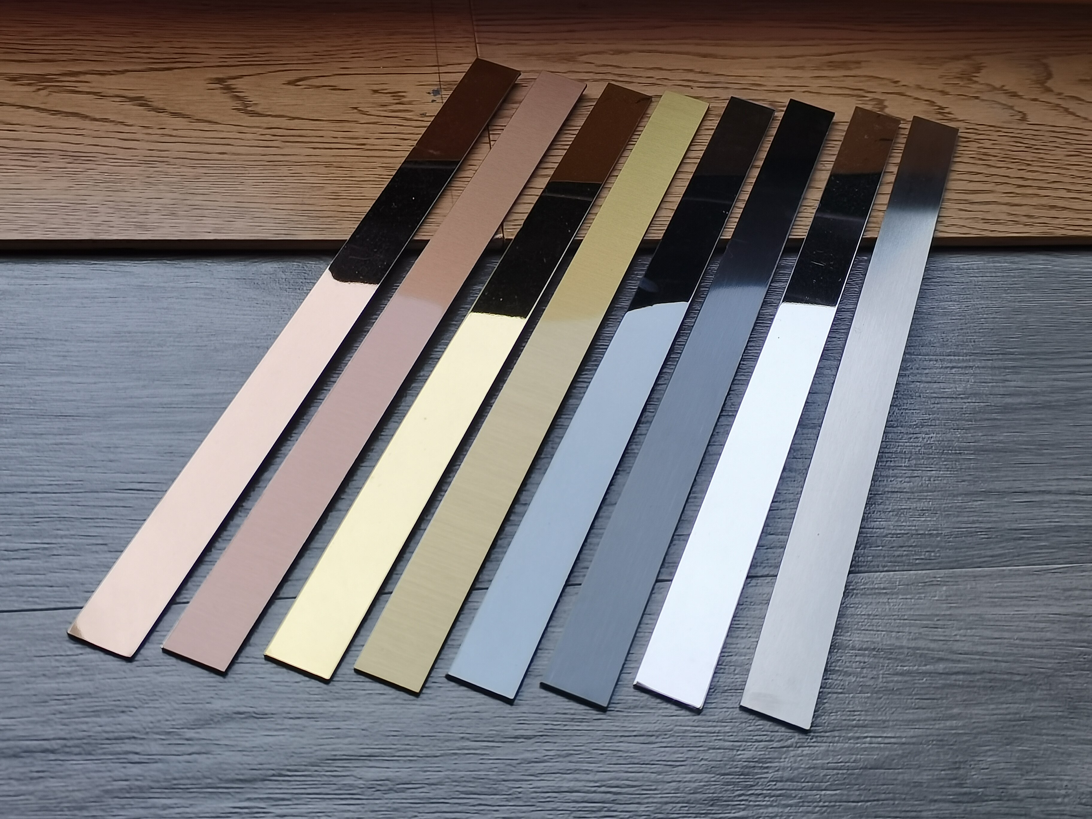 吊顶钛金金条金属装饰线条自粘电视背景墙美边条收边条