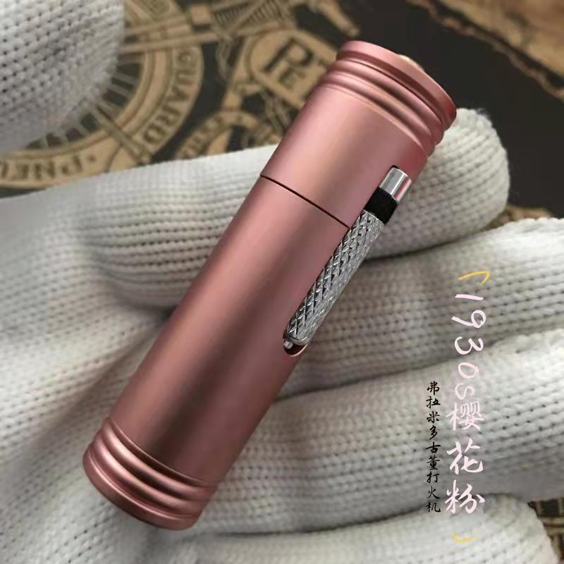 战壕旗舰店手工弗拉米多1930s煤油打火机复古圆柱煤油打火机