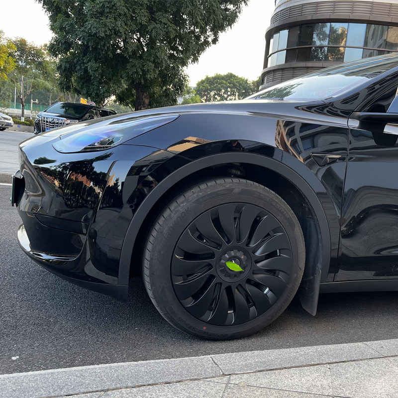 适用于特斯拉modely轮毂装饰19寸替换车轮改色保护轮毂盖