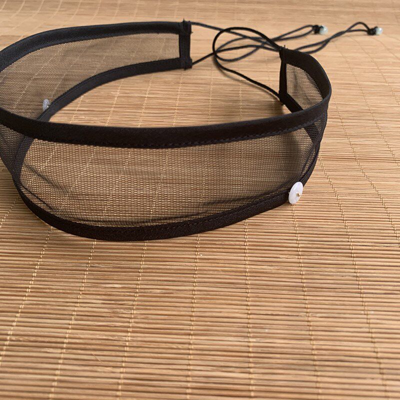 网巾汉服明制抹额玉珠发男女宋制懒收方方巾头巾发饰