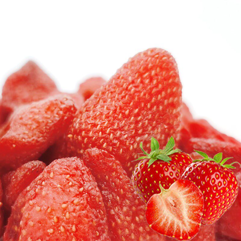 含羞草异域珍果草莓400g水果干果蜜饯果脯零食草莓干