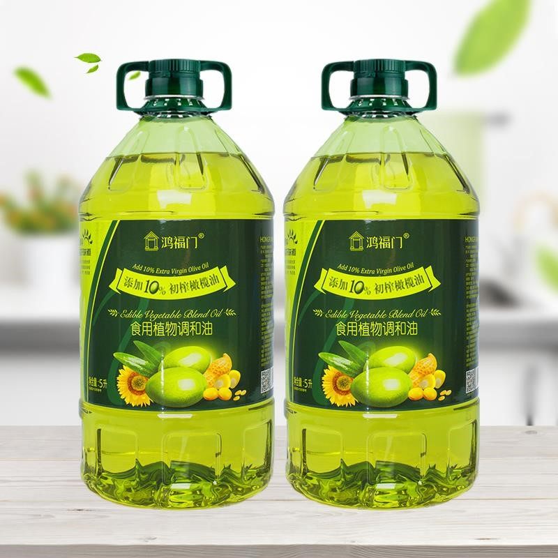 鸿福油桶食用油5l桶装家用橄榄油调和油5升植物油手机保护套