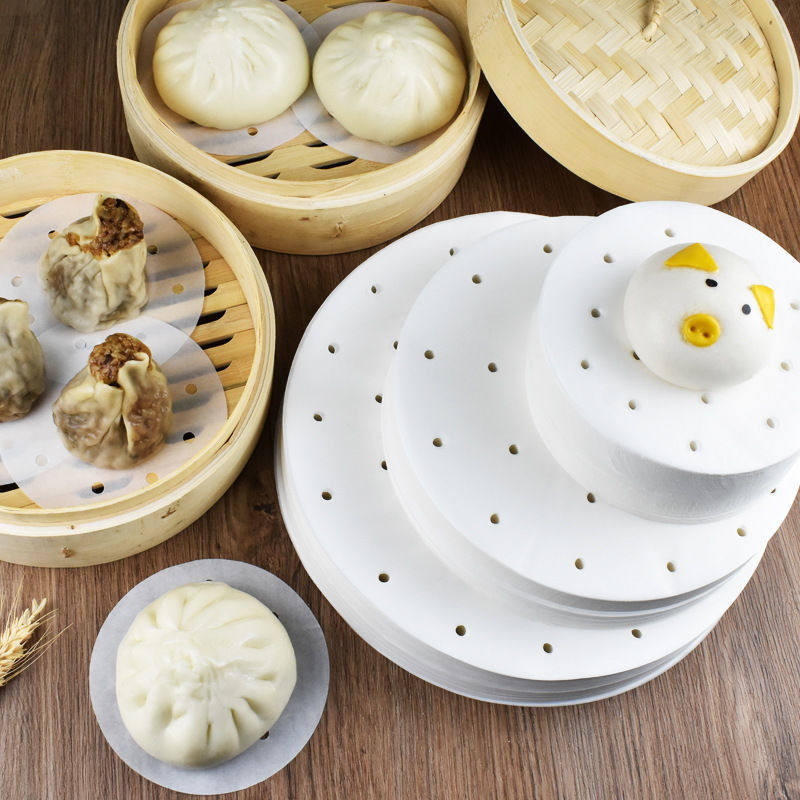 裙裙蒸笼纸包子垫纸一次性家用食品专用