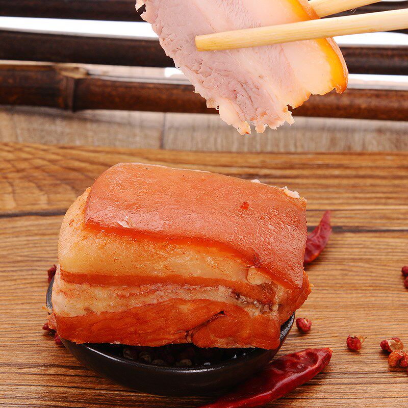 正宗熏肉张家口特产真空礼盒五花肉即食产地直腌肉