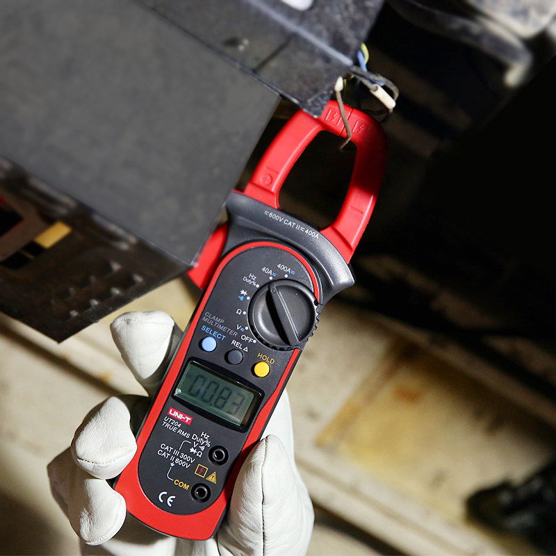 优利德ut204a高精度钳形数字电流表多功能电工维修钳型钳形表