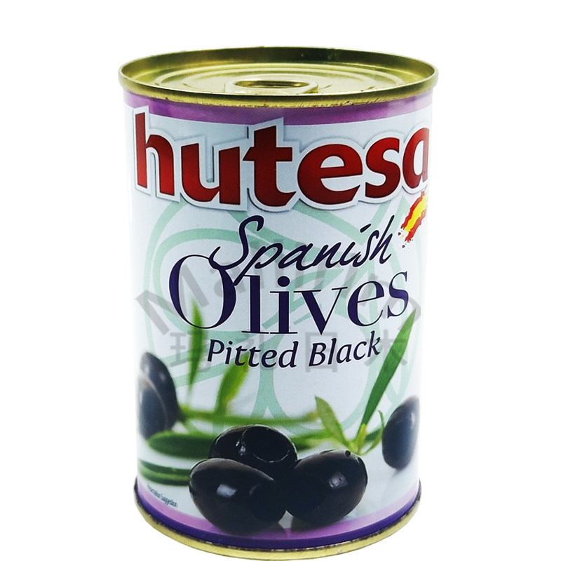 西班牙福特去核腌渍油橄榄黑色pittedblackolives390g橄榄