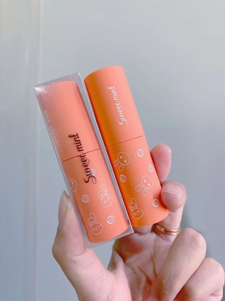sweetmint唇泥口红平价学生款唇釉女哑光雾面赤陶唇彩