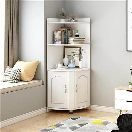 角柜卧室拐角三角形客厅角落边角墙角柜子置物架角柜