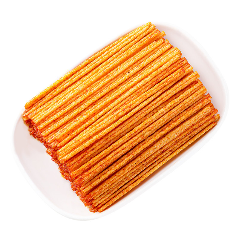 顾湘干巴棒小辣棒条辣棒46克6包小小怀旧脆辣面筋制品