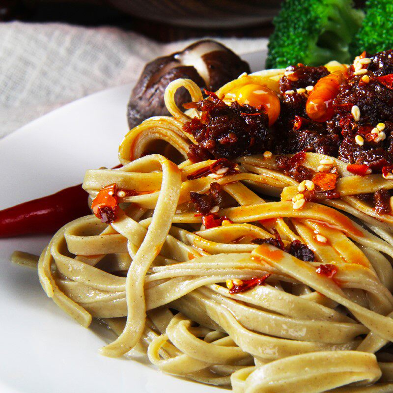 苦荞面条甘肃特产800g3袋挂面陇南西和手工手机保护套