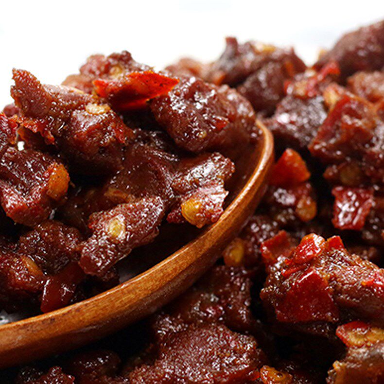 手撕风干驴肉五香香辣110g肉类熟食肉干地方特产手机保护套