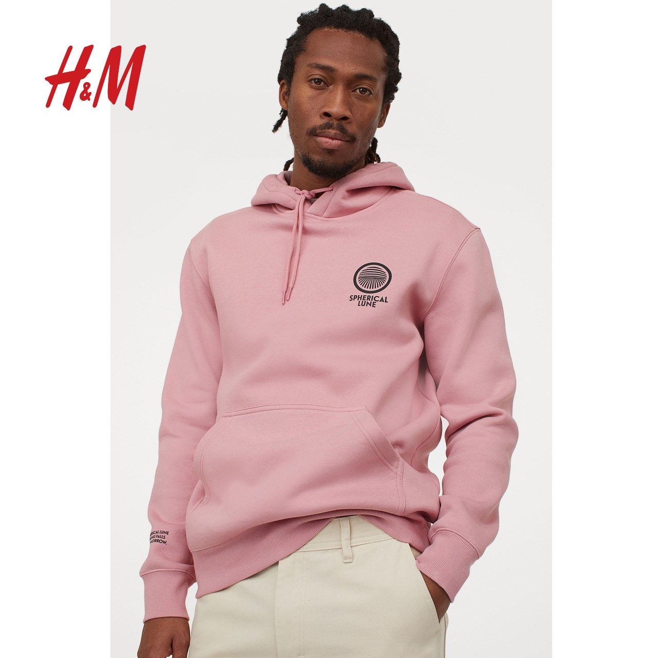 hm男装情侣卫衣2020新款长袖加绒百搭宽松卫衣