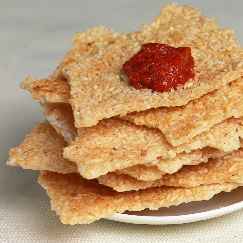 原味大锅柴火油炸大米手工零食特产安徽锅巴膨化食品