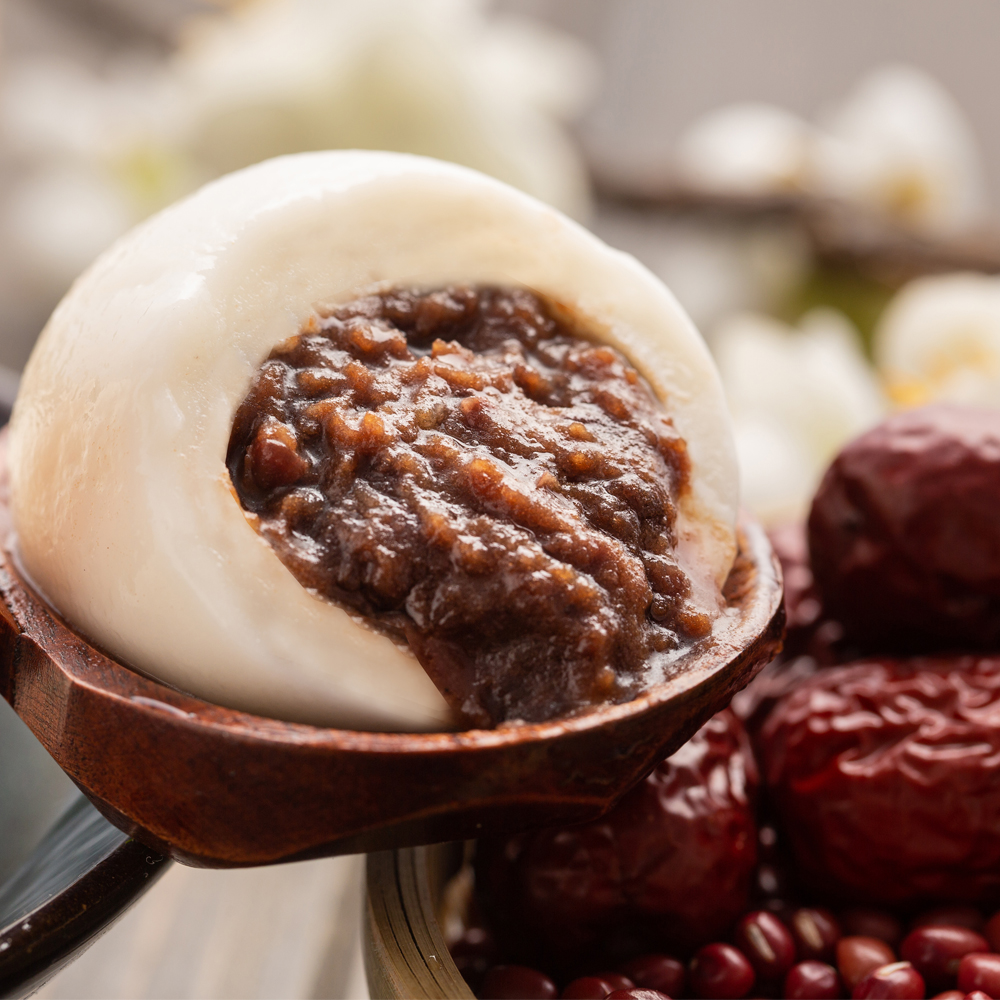 常州特产昱峰楼冷冻6只装红豆沙汤圆360g工厂汤圆