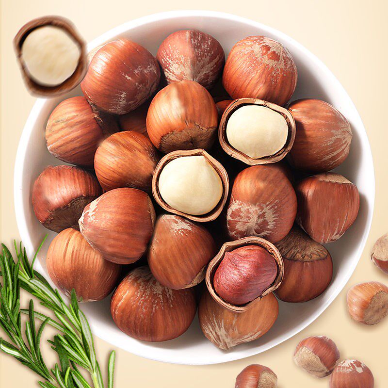 东北大榛子坚果500g铁岭新鲜野生炒熟开口真子楱子贞子臻子新货