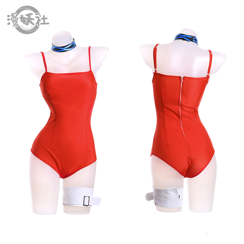 漫妖现货明日方舟cos泳装夏卉安洁莉娜cosplaycosplay女装